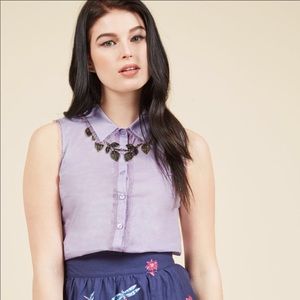 3X Lavender ModCloth Top 🦄🦄🦄